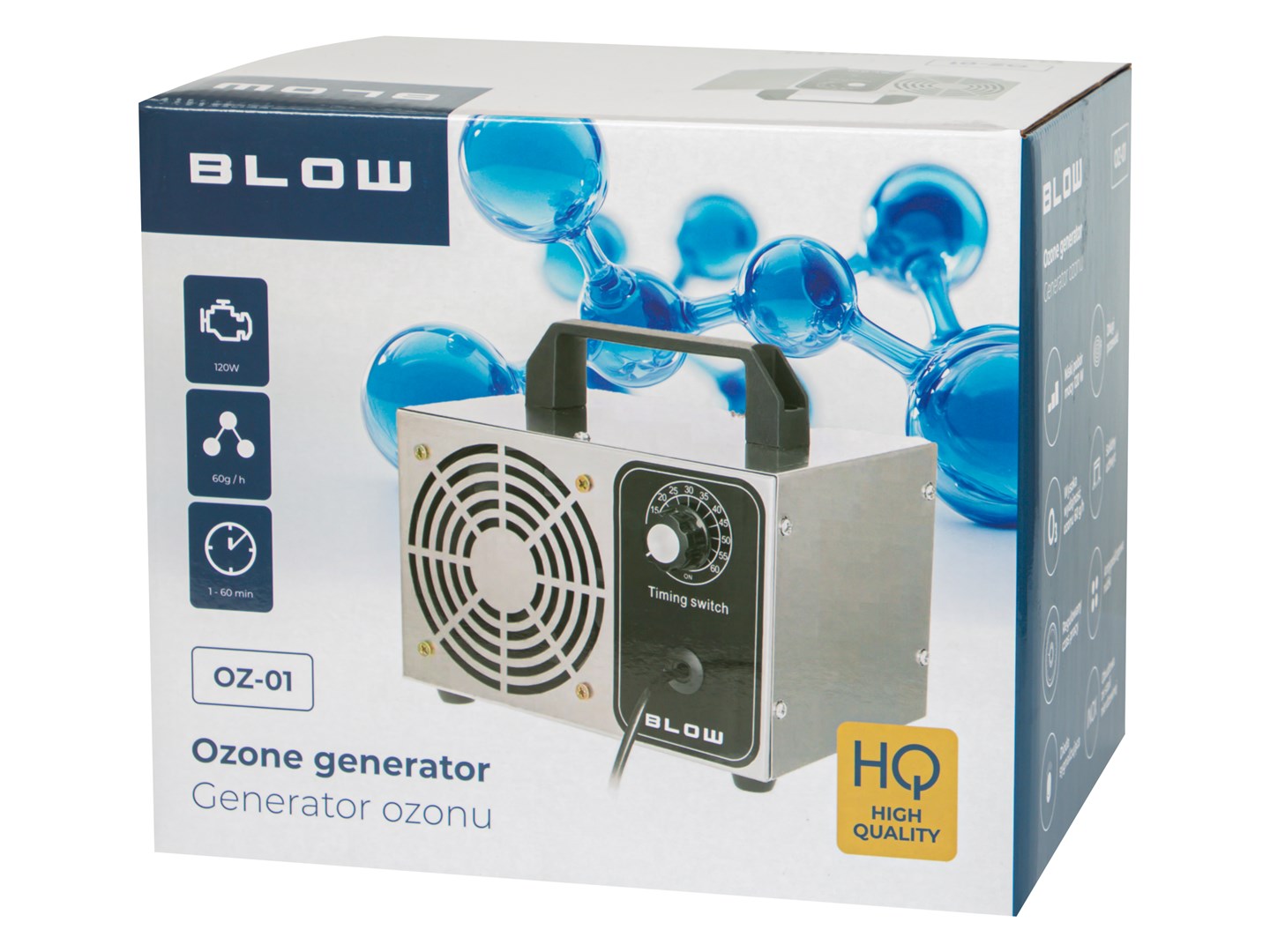 Ozone generator BLOW OZ-01 ozonator 60