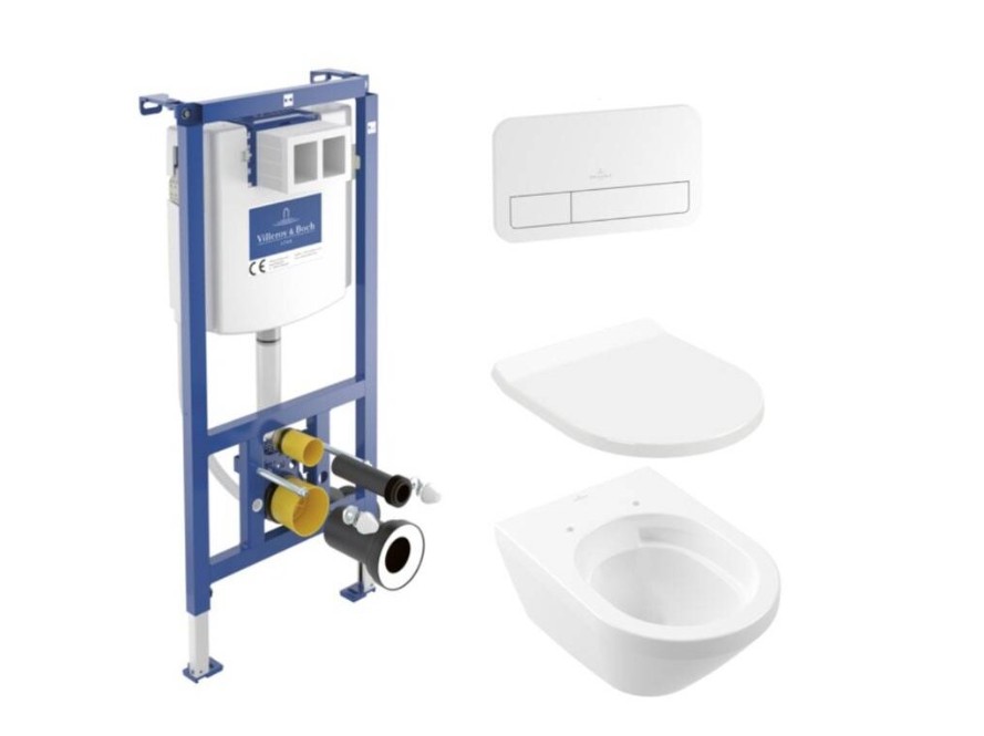 Villeroy&Boch Pakabinamo WC komplektas Villeroy  amp