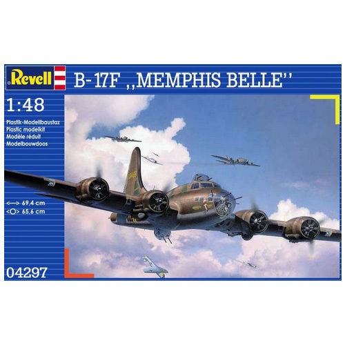 Revell Plastic model B-17F Memphis Belle