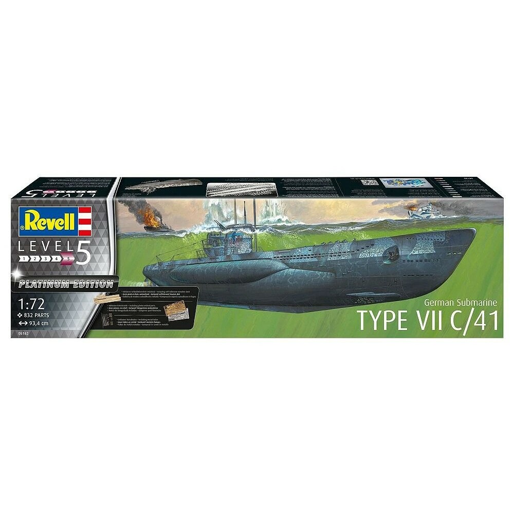 Revell Plastic model German submarine type