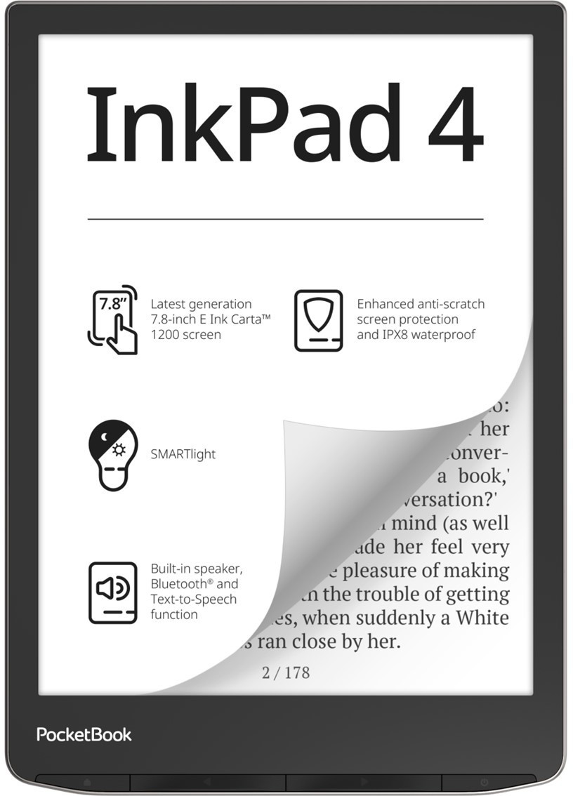 PocketBook InkPad 4 e-book reader Touchscreen