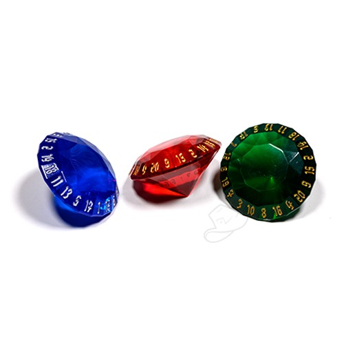 PolyHero Dice PolyHero Rogue 3d20 Gems