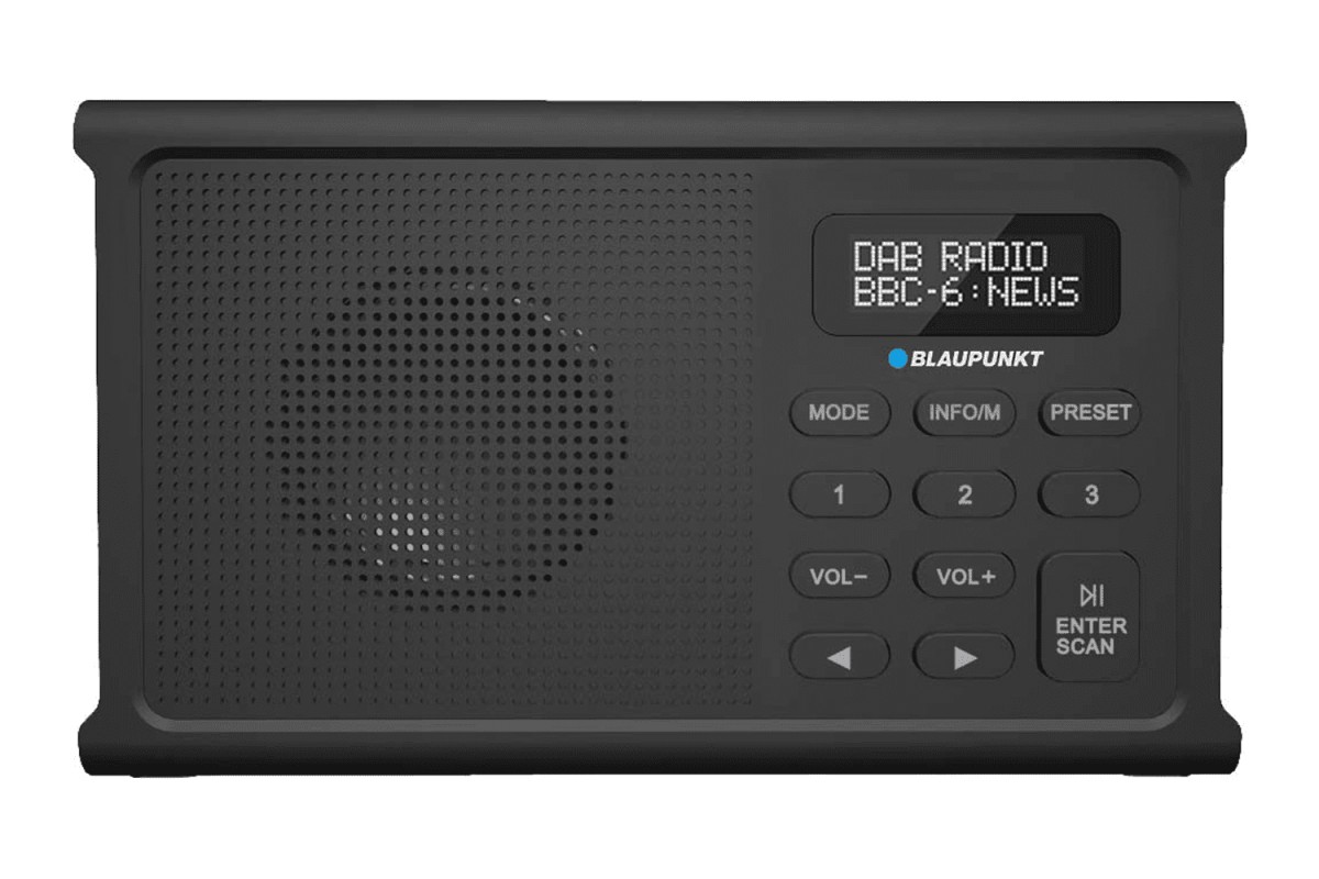 Blaupunkt Portable DAB Radio DR3BK |