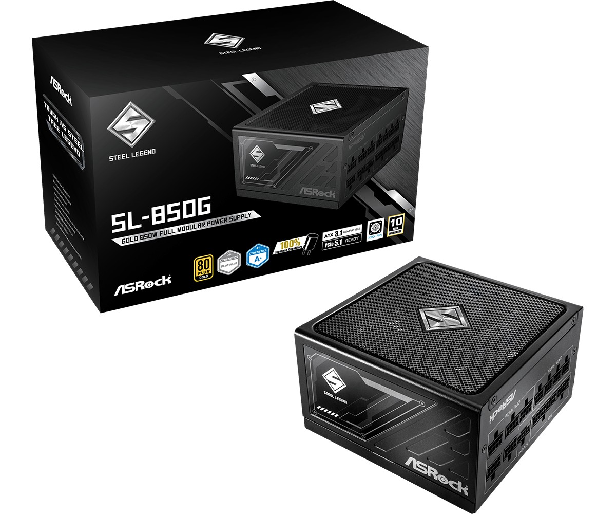 Asrock Power supply SL-850G 850W 80PLUS