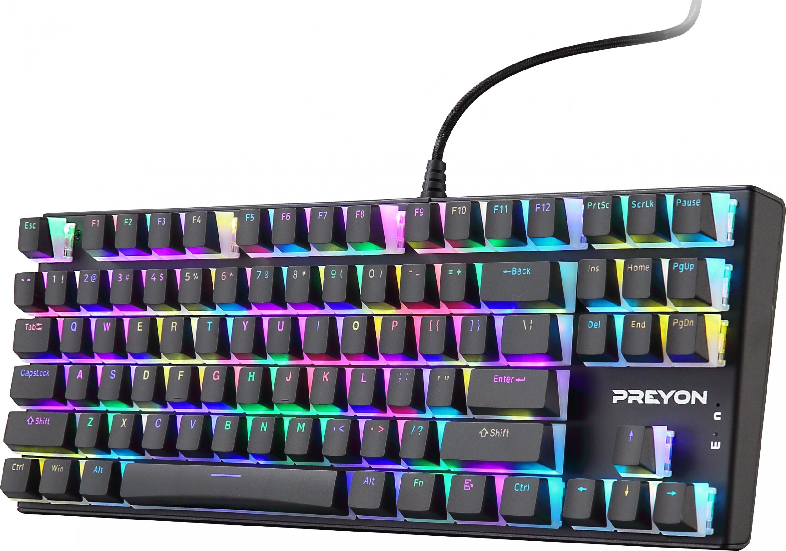 PREYON Red Blitz Claw TKL Wired