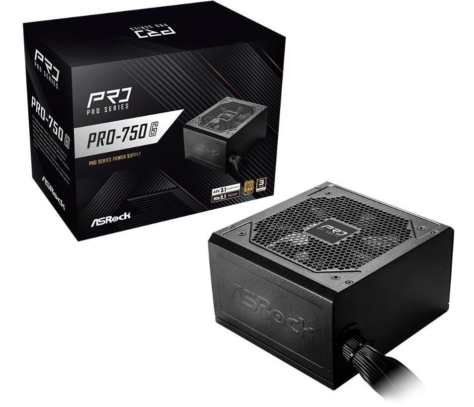 Asrock PRO-750G power supply unit 750