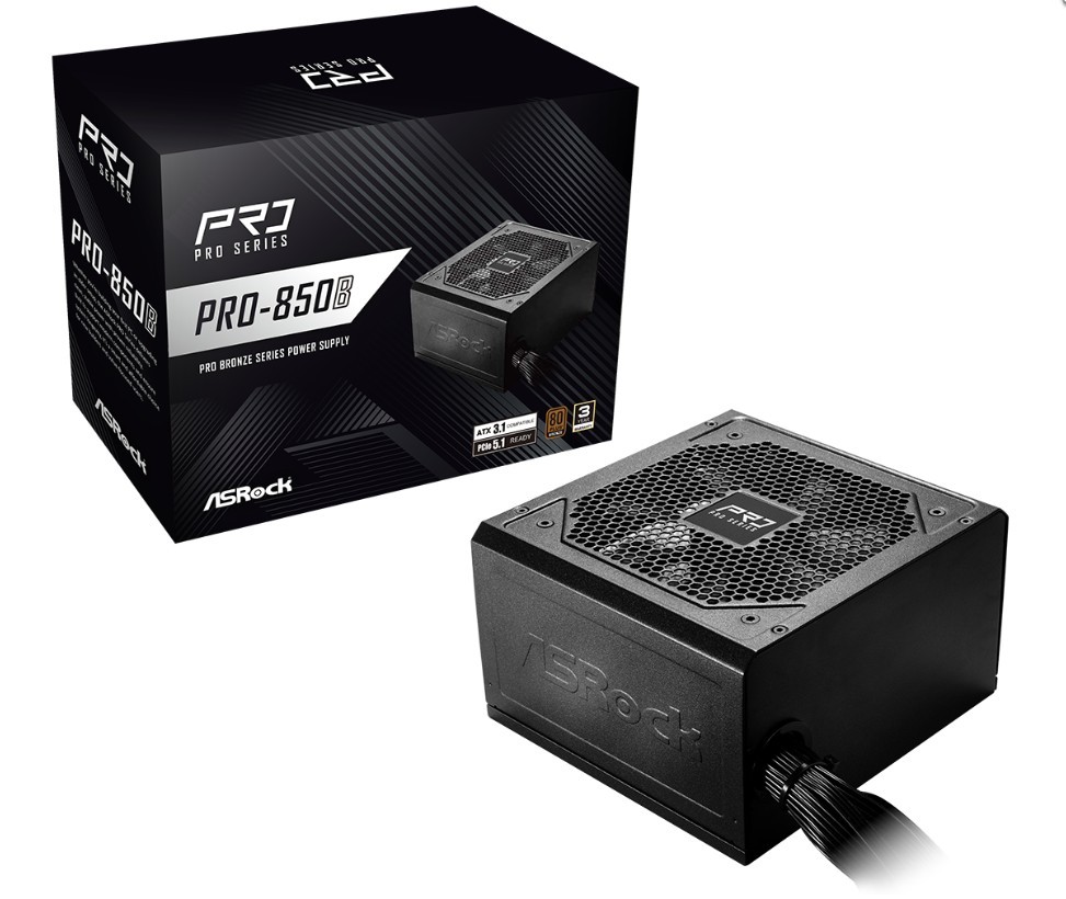 Asrock PRO-850B power supply unit 850