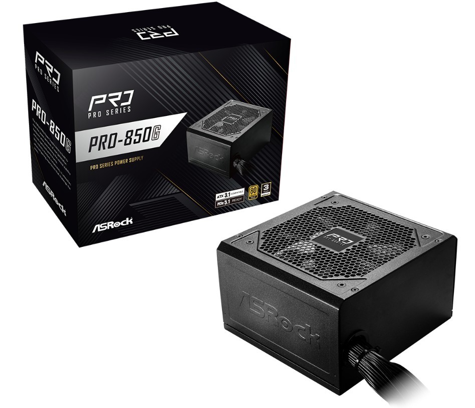 Asrock PRO-850G power supply unit 850