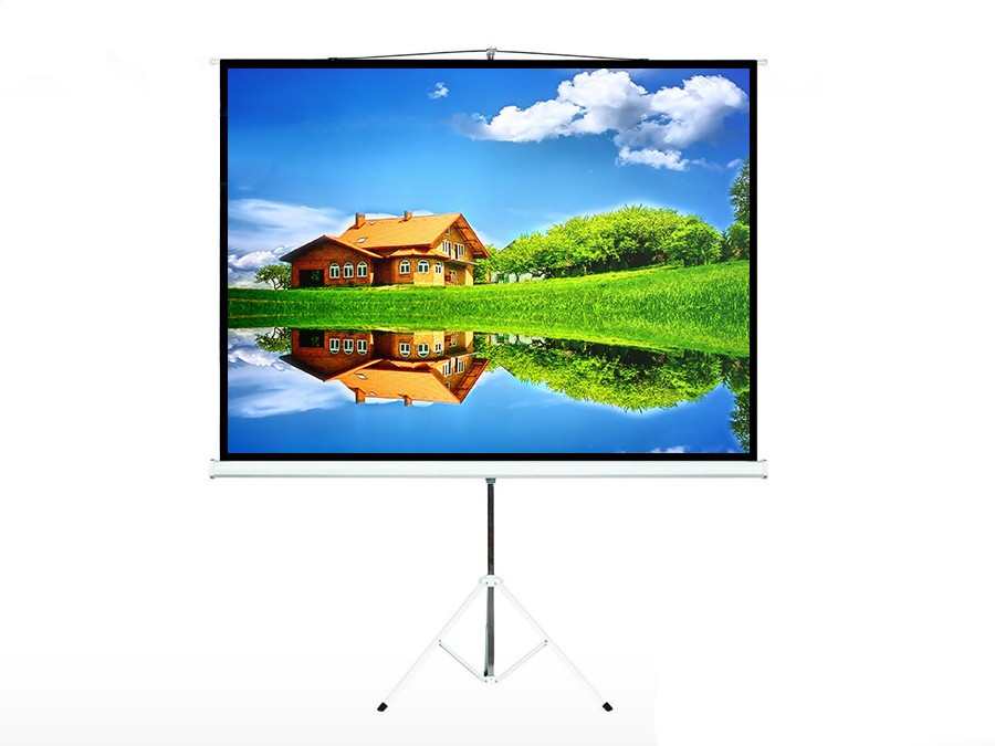 Maclean Projection Screen MC-608 on stand