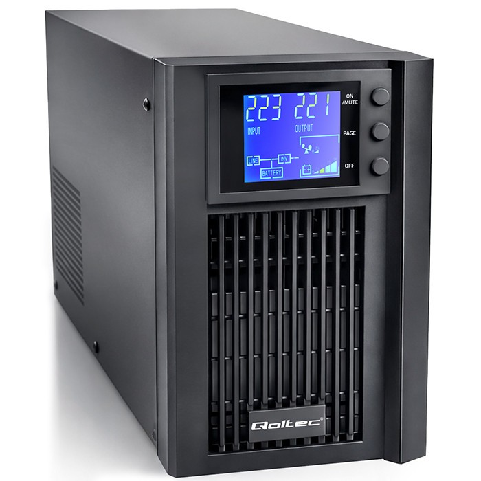 Qoltec Pure Sine Wave UPS 1kVA