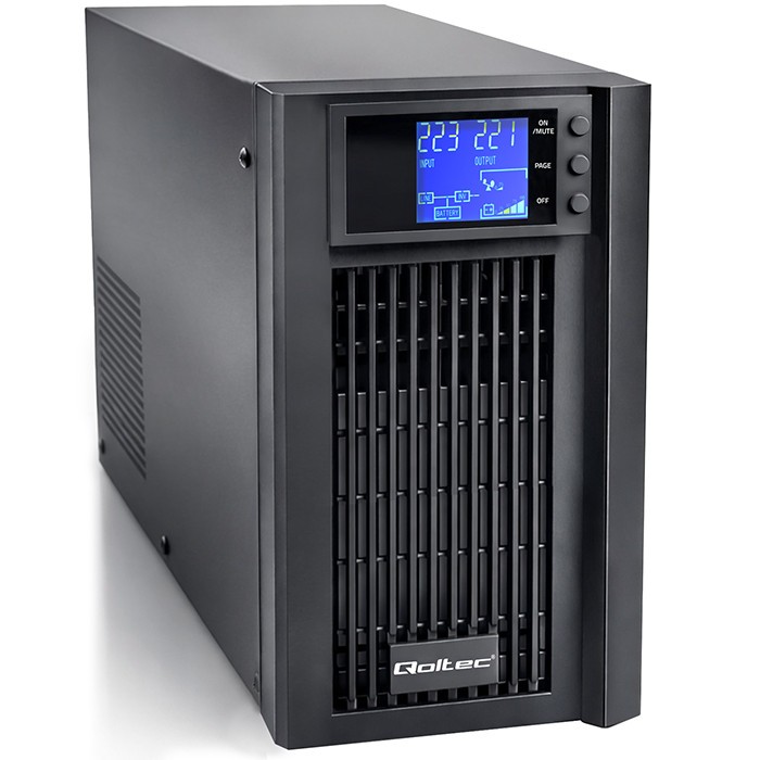 Qoltec Pure Sine Wave UPS 2kVA
