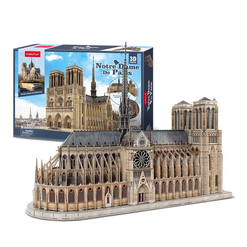 Cubicfun Puzzle 3D 293 elements Notre