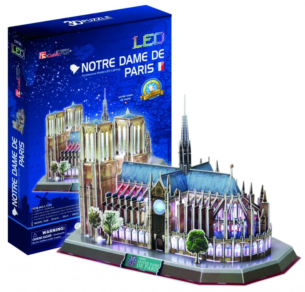 Cubicfun Puzzle 3D Notre Dame (Light)