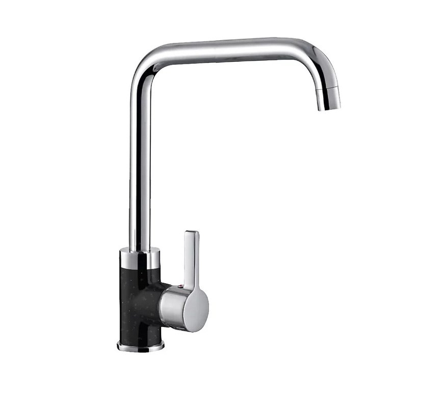 PYRAMIS SILVIO DUO granite black mixer