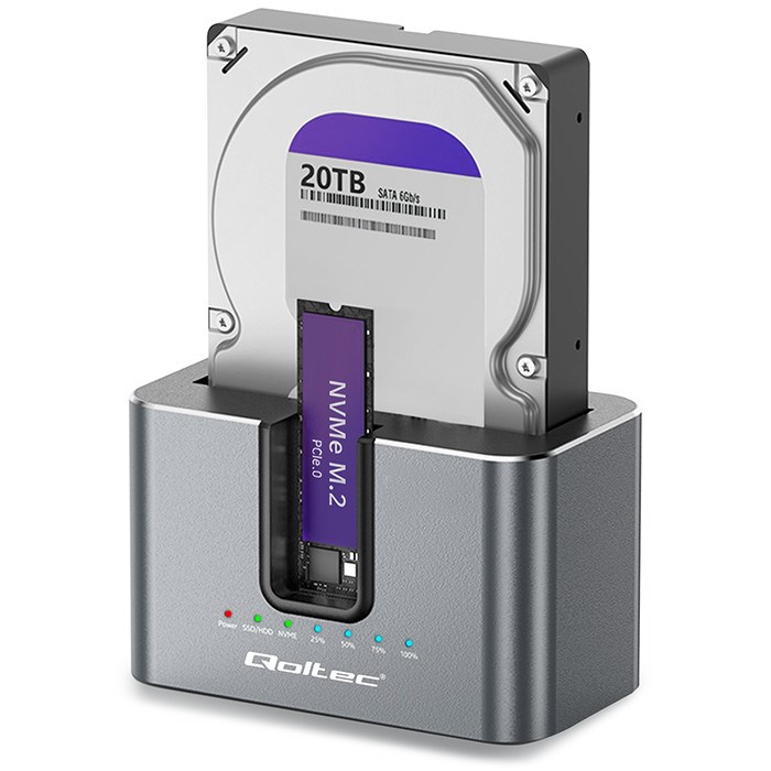 Qoltec 52631 HDD SSD doscking station
