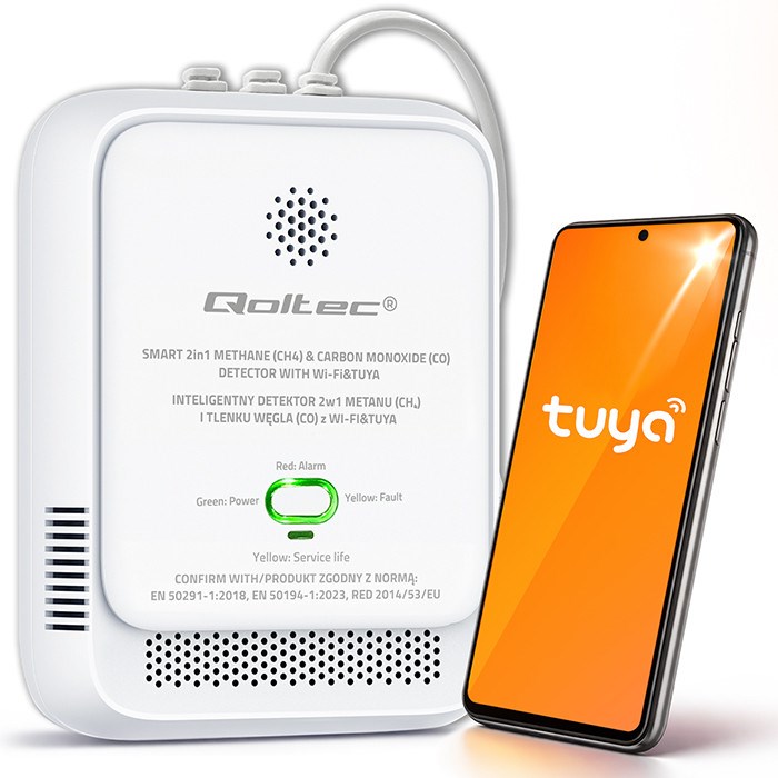 Qoltec 52654 2in1 natural gas and