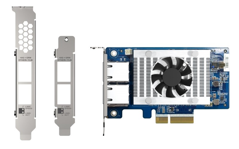 QNAP QXG-10G2T-X710Dual-port Network Adapter Intel70 |