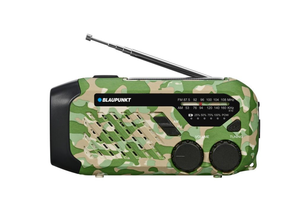 Emergency radio Blaupunkt ER10GC, green camo