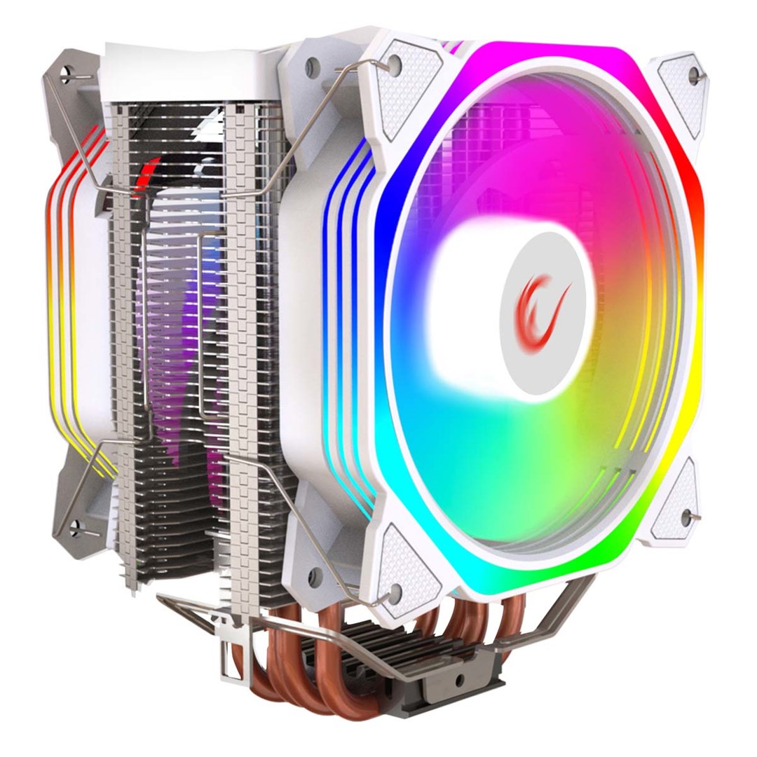 RAMPAGE OCTAGON C60 CPU Cooler White