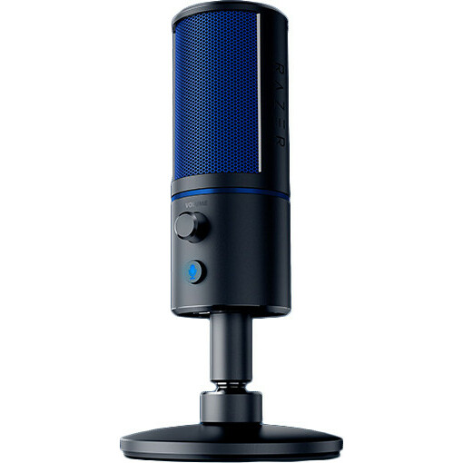Razer microphone Seiren X PS4, black/blue