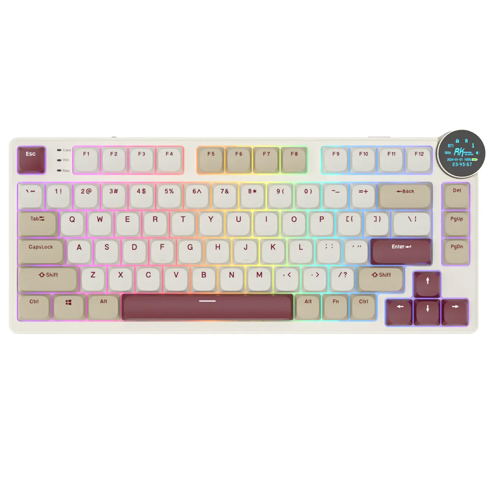 ROYAL KLUDGE N80 Rosy Clouds, Red