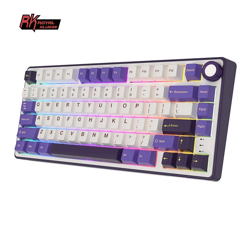 ROYAL KLUDGE R75 Blackberry, K Silver