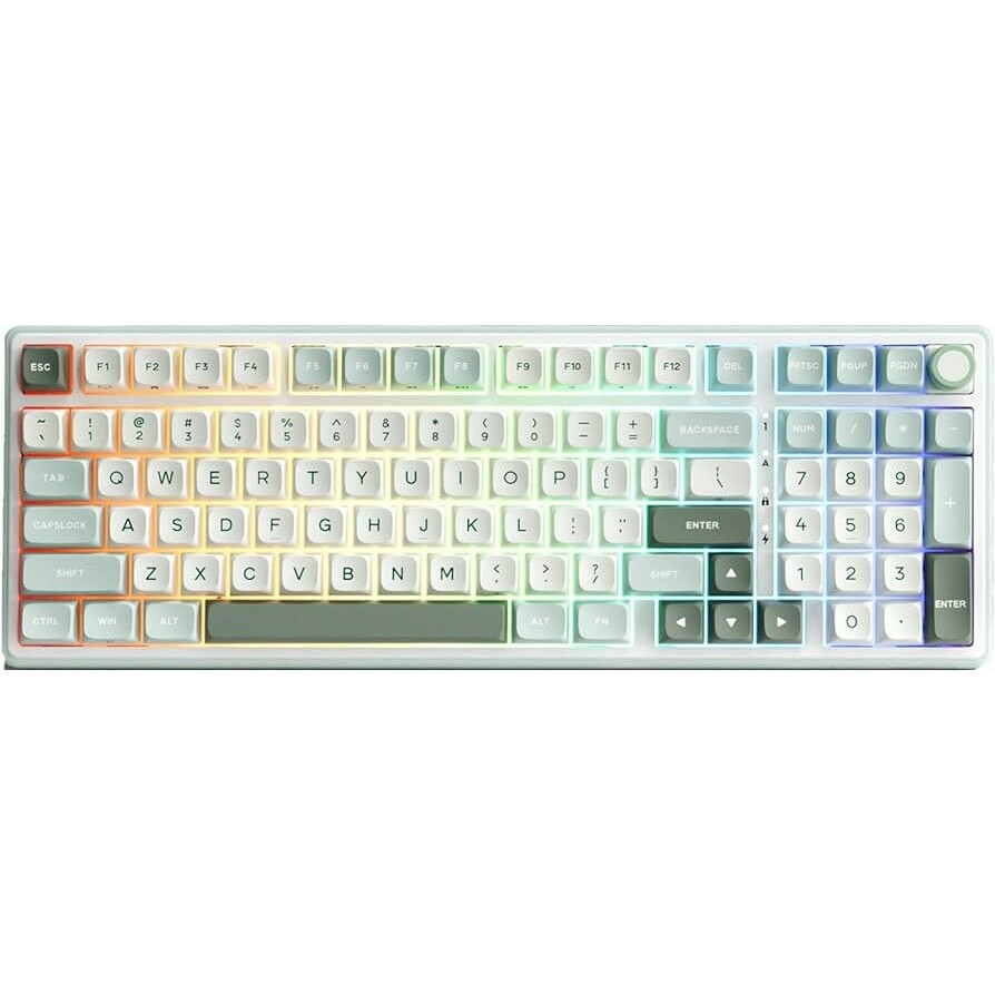 ROYAL KLUDGE R98 Pro Sky Cyan