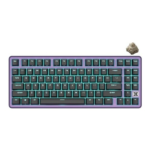 ROYAL KLUDGE X87 Blackberry, Creamy Switch