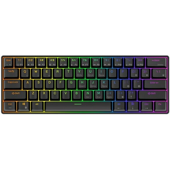 ROYAL KLUDGE RK61 Black, Red Switch