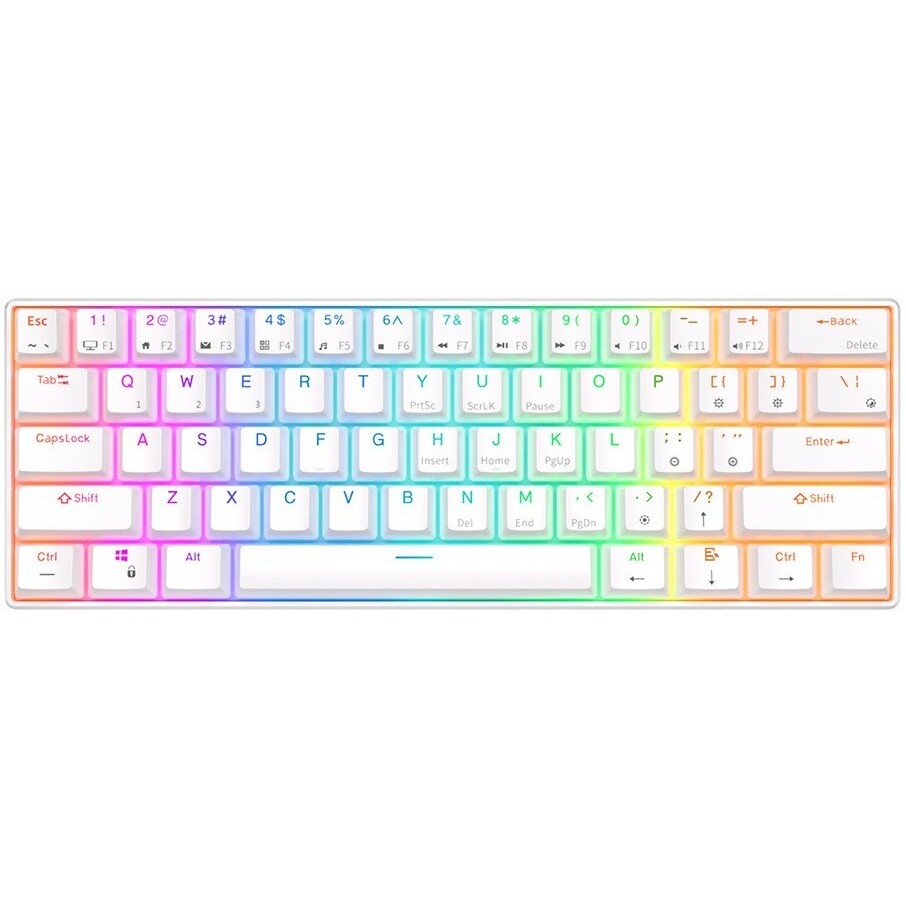ROYAL KLUDGE RK61 White, Red Switch