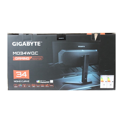 SALE OUT. GIGABYTE MONITOR 34" MO34WQC