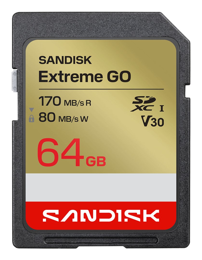 SanDisk Extreme GO 64 GB SDXC