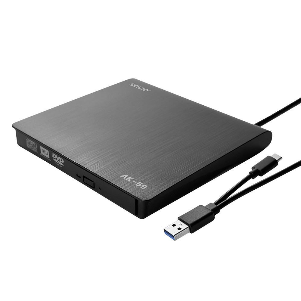 SAVIO AK-59 External slim CD/DVD Recorder