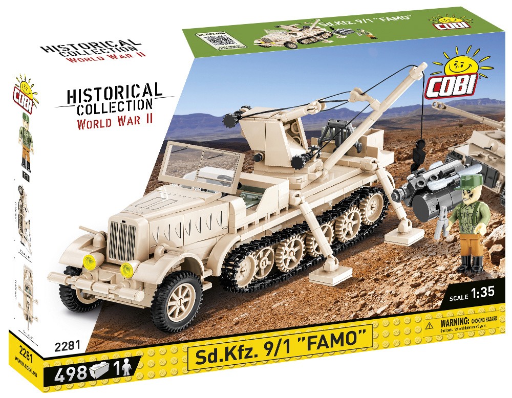 Cobi Klocki Sd.Kfz. 9/1 Famo