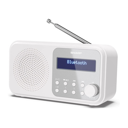 Sharp DR-P420(WH) Tokyo Portable Digital Radio