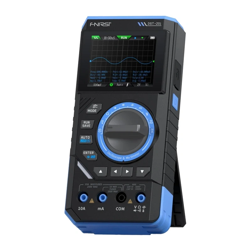 SigGen 3-in-1 FNIRSI DST-201 handheld digital