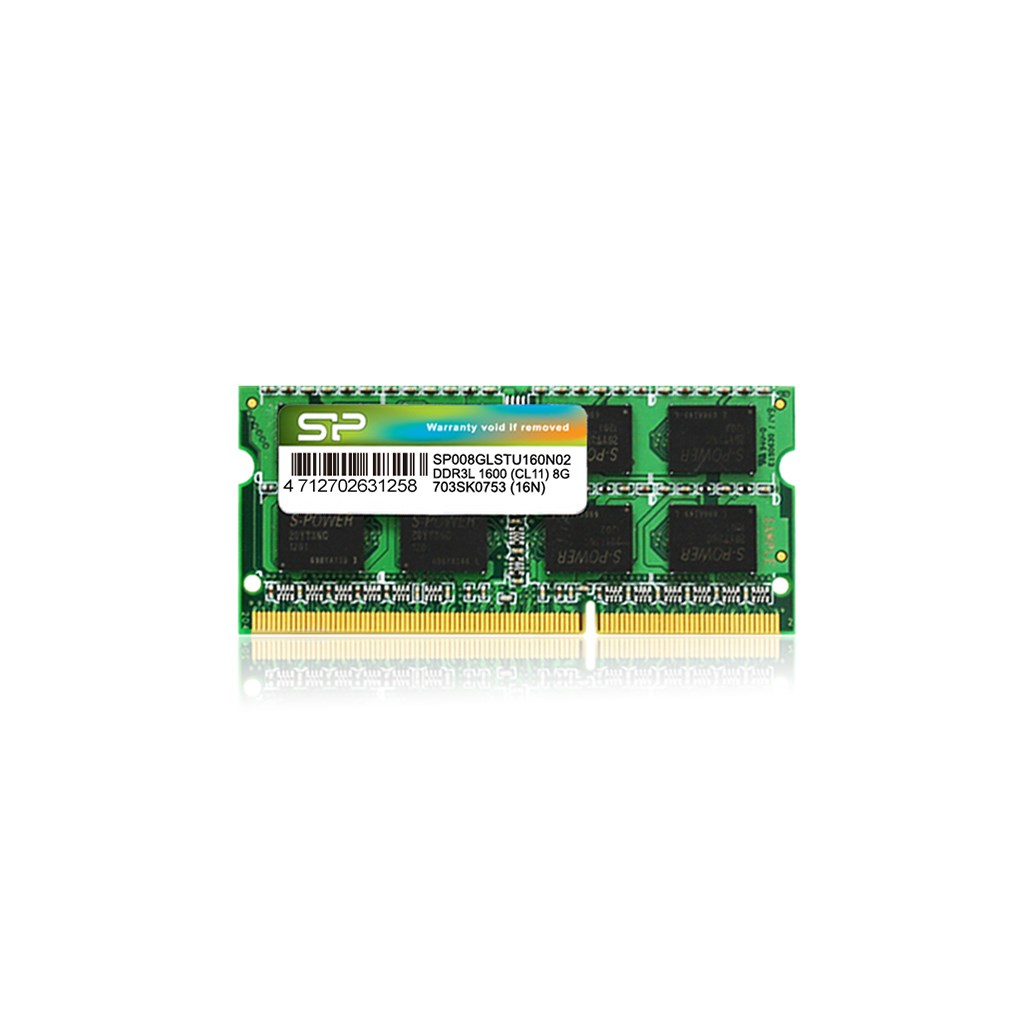 Silicon Power 8GB DDR3L SO-DIMM memory