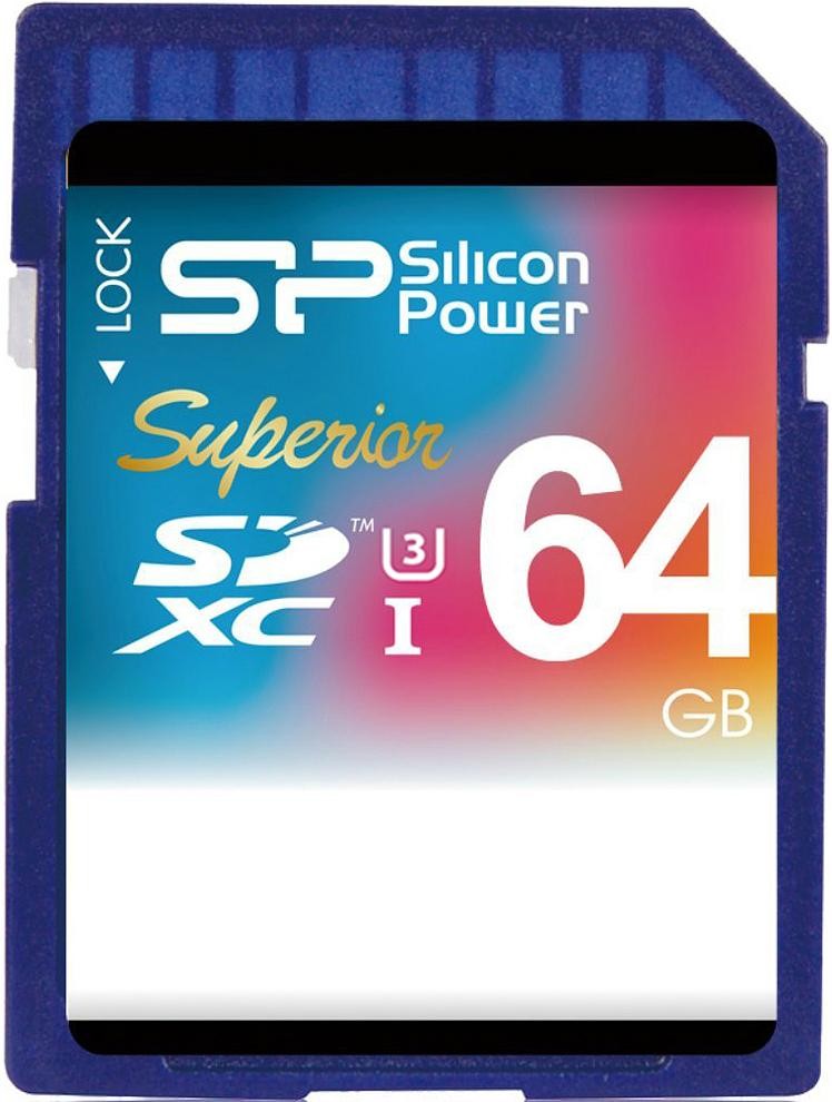 Silicon Power memory card SDXC 64GB