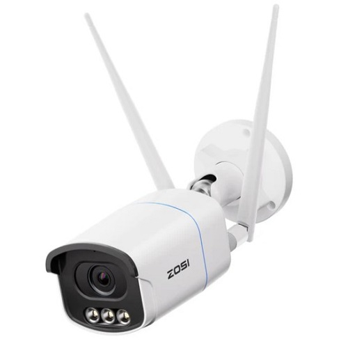 HiSmart Smart Outdoor Camera, 5MP, Wi-Fi