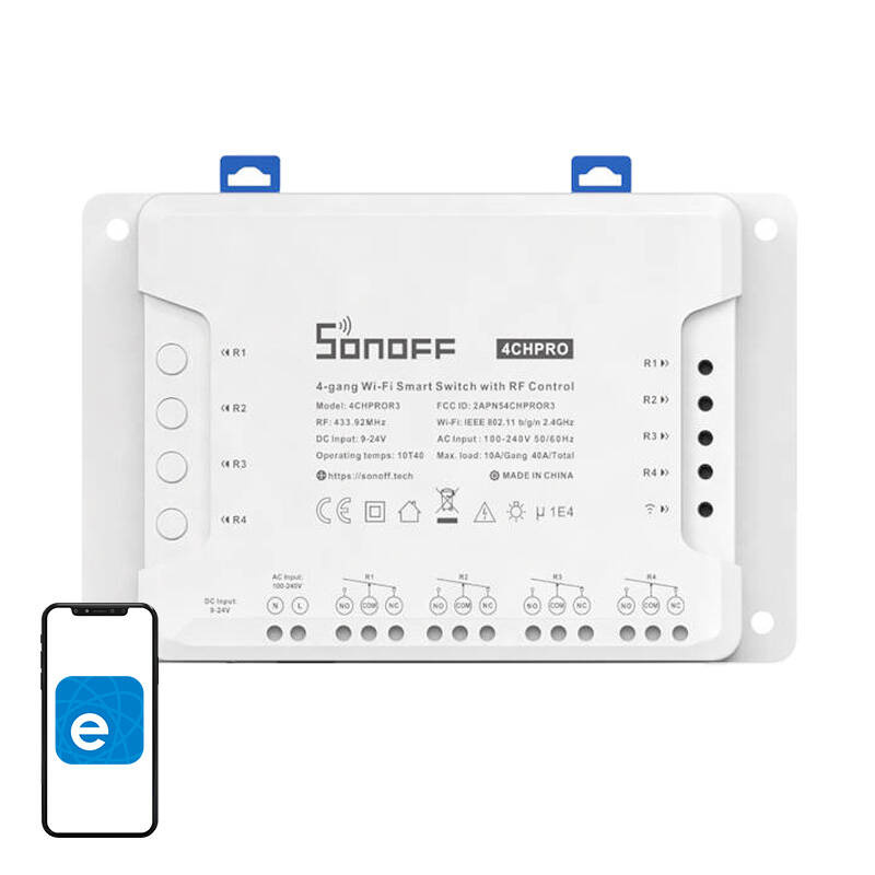Smart switch WiFi SONOFF 4CHPROR3 |