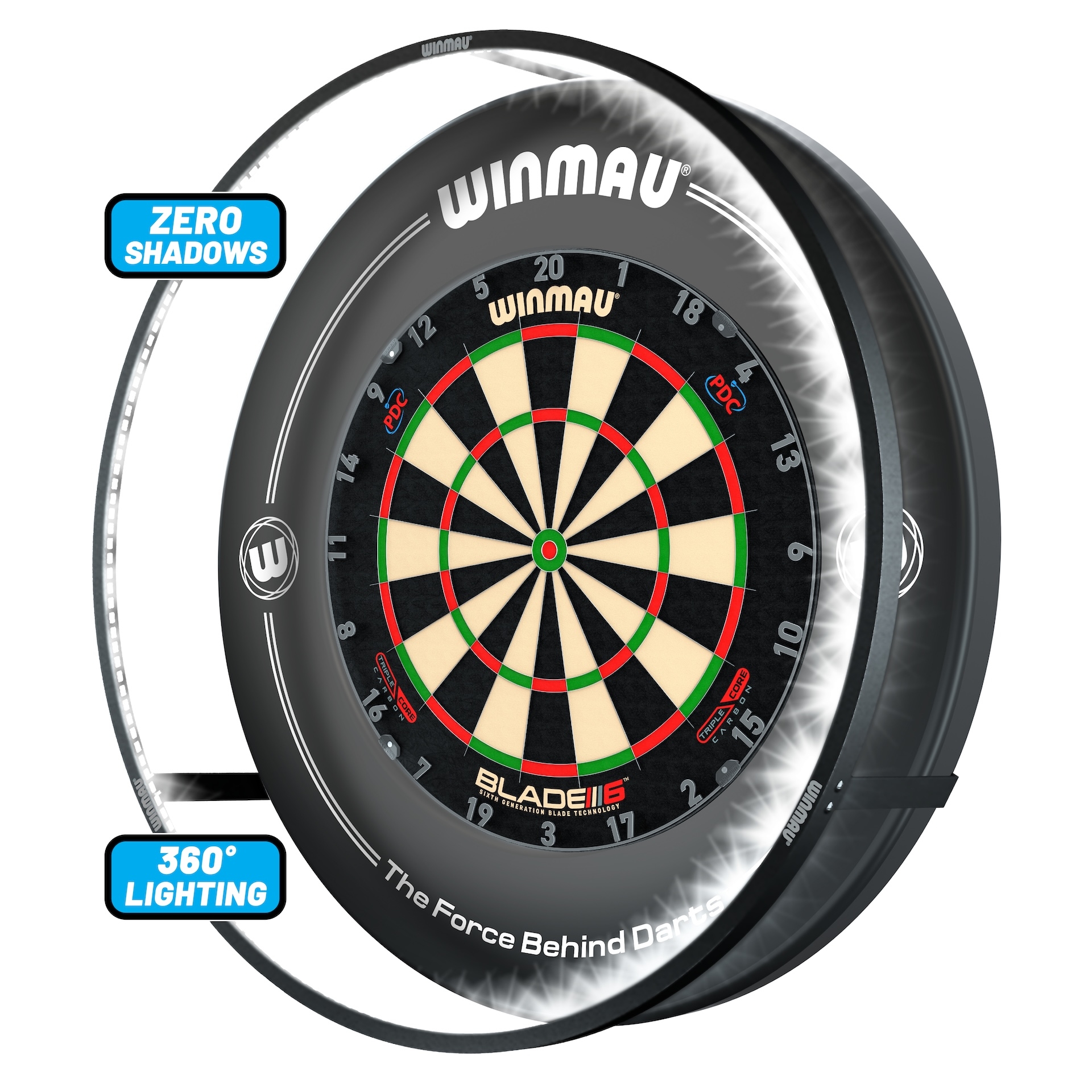 Smiginio taikinio apšvietimas Winmau Plasma |