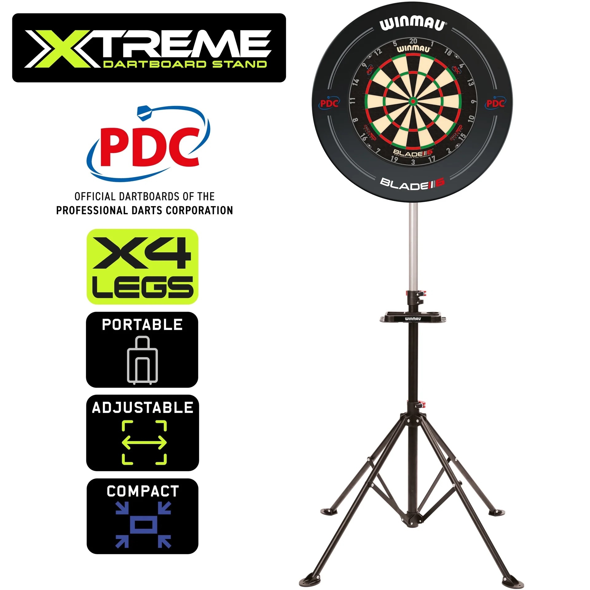 Smiginio taikinio stovas Winmau Xtreme 2