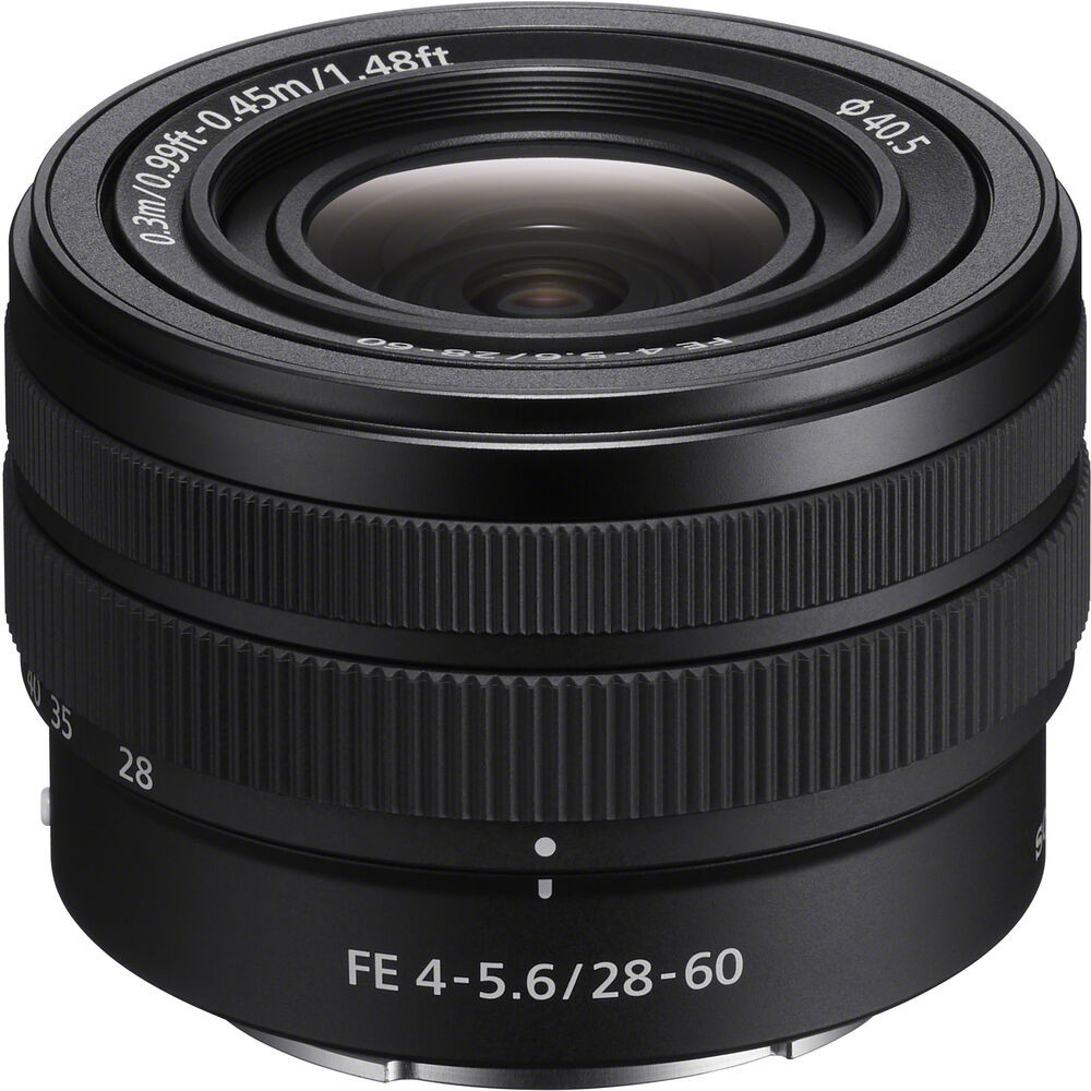 Sony FE 28-60mm f/4-5.6 lens