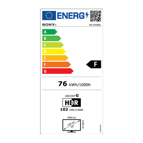 Sony KD55X85L 55" (139cm) 4K Ultra