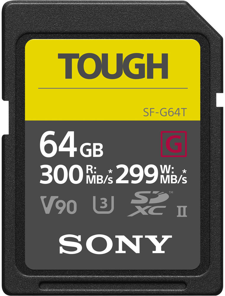 Sony memory card SDXC 64GB G