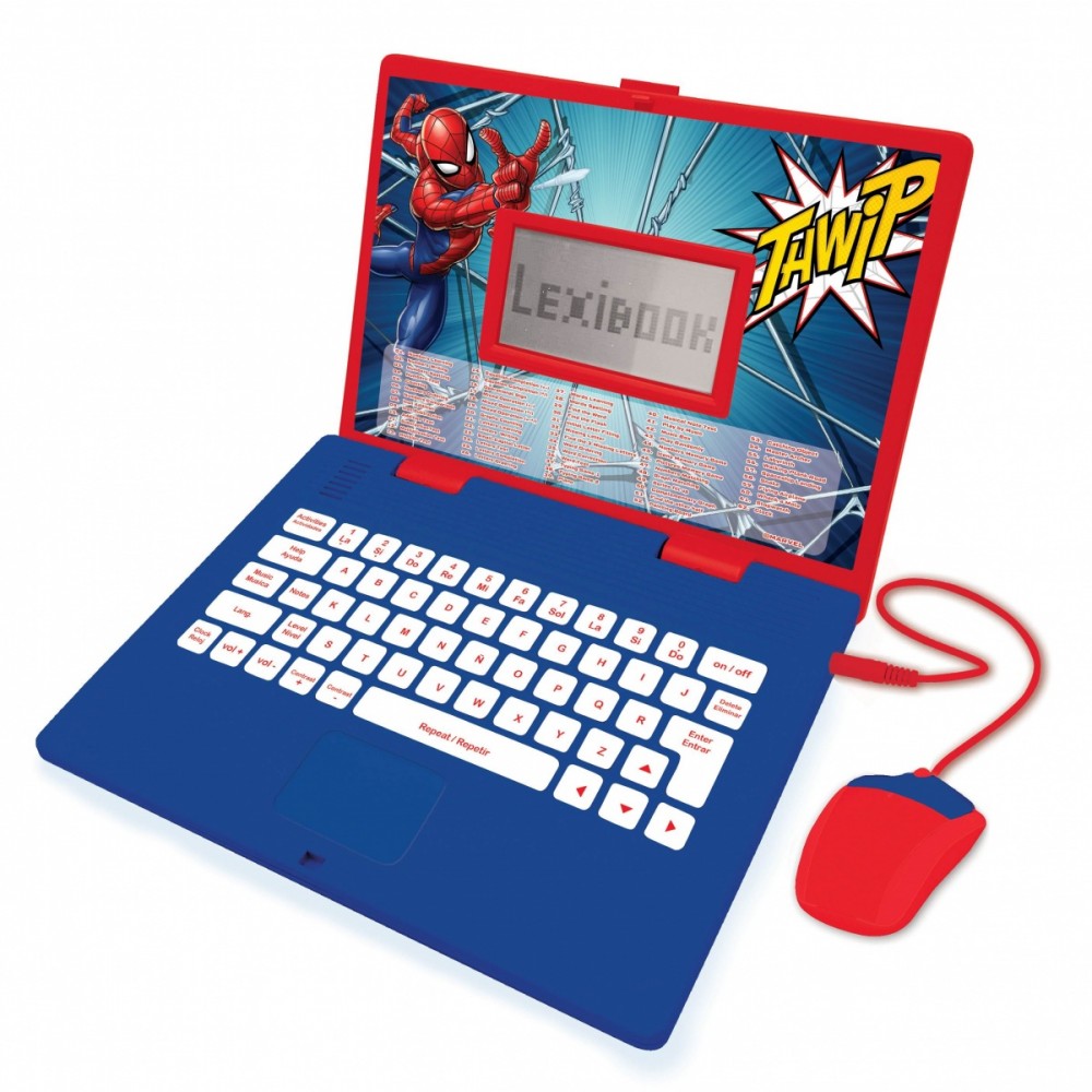 Lexibook Spider-Man Trilingual Educational Laptop UA/ENG/PL