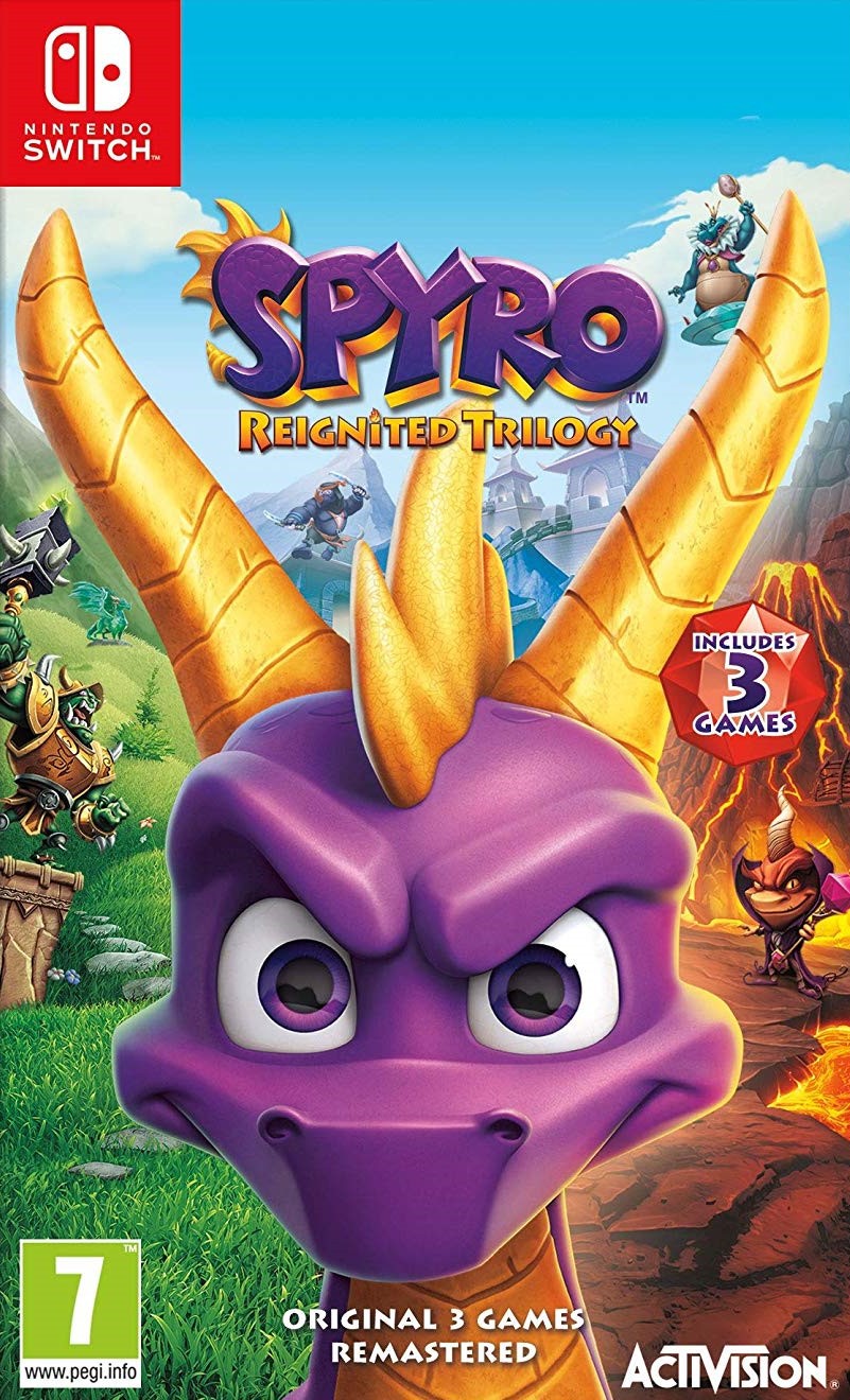 Activision Spyro Trilogy Reignited NSW |