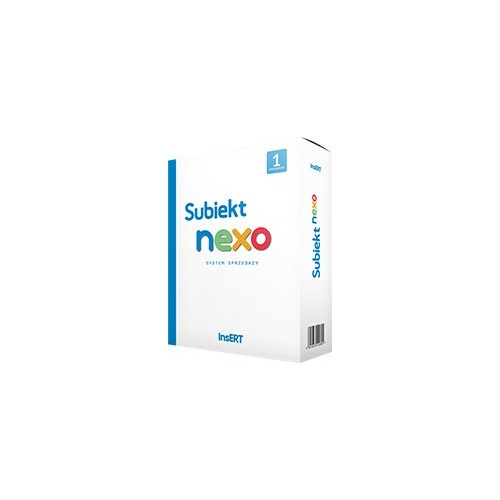 InsERT Subiekt NEXO box 1 position