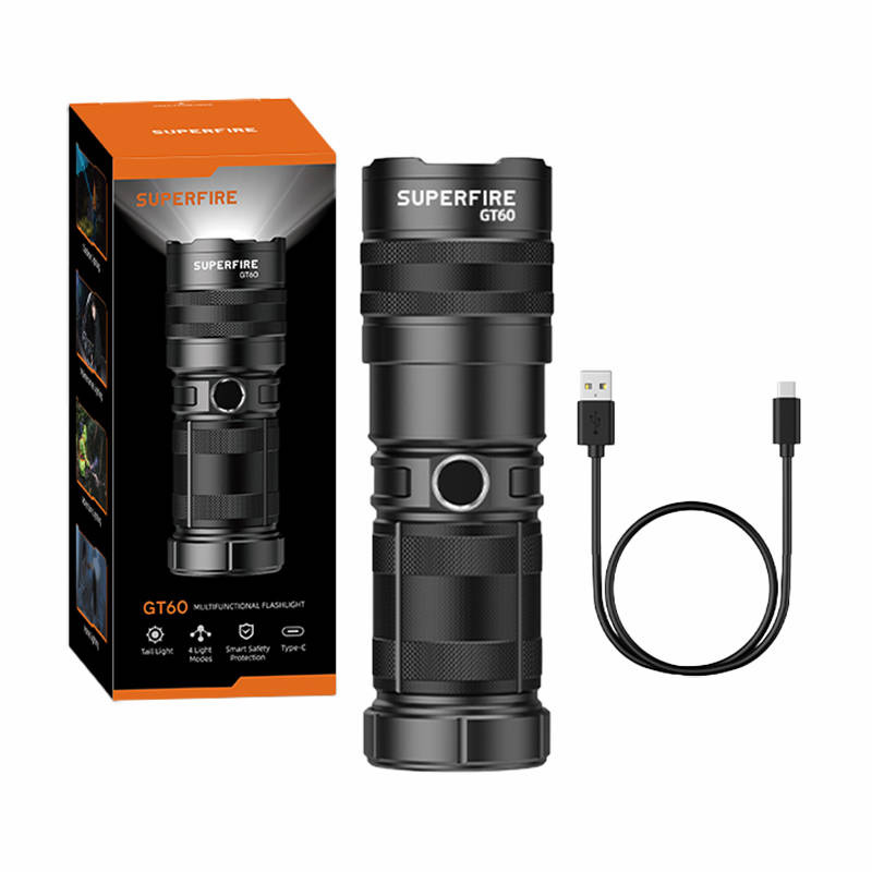 Superfire GT60 flashlight - 2600 lm
