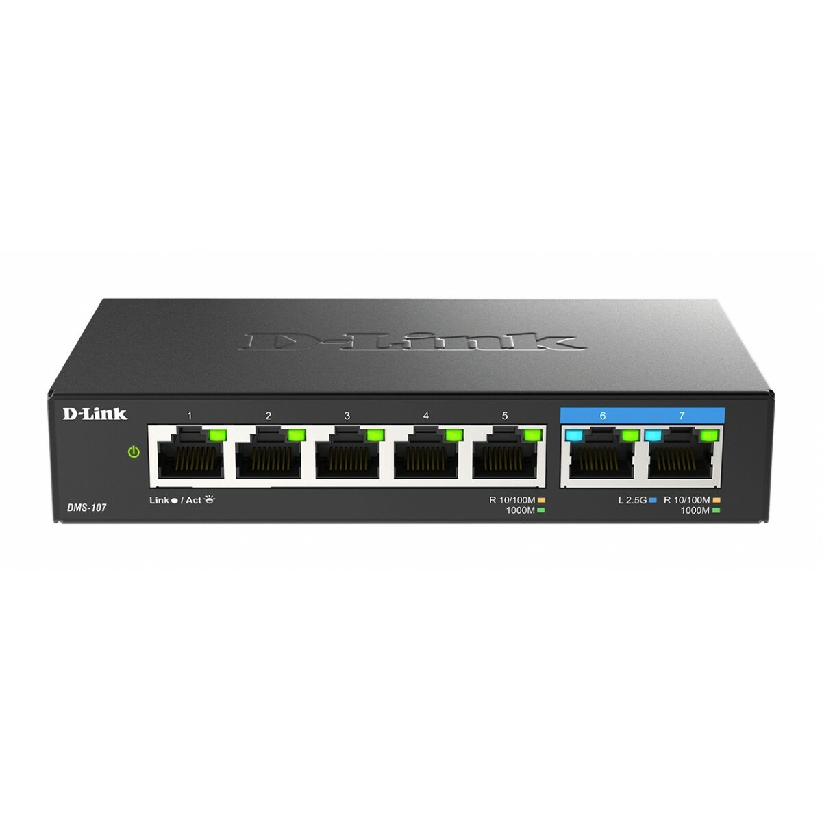 DLINK D-Link | 7-Port Multi-Gigabit Unmanaged